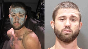 Sarasota deputies go to armed robbery suspect's house, find him wearing mud mask