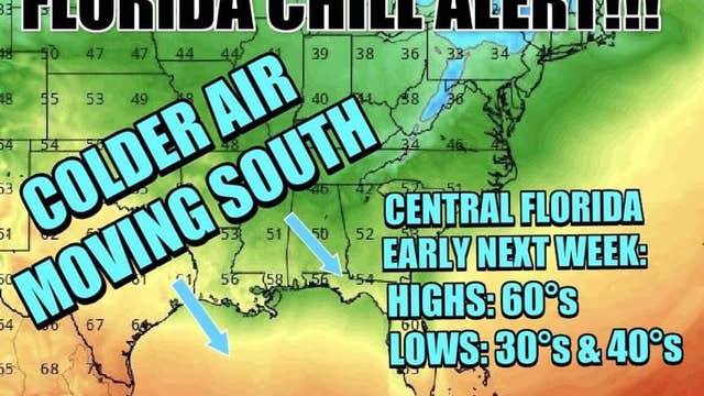 Next round of chilly Florida weather reloads next week!