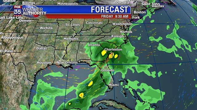 Yet another storm targets Florida heading into the weekend