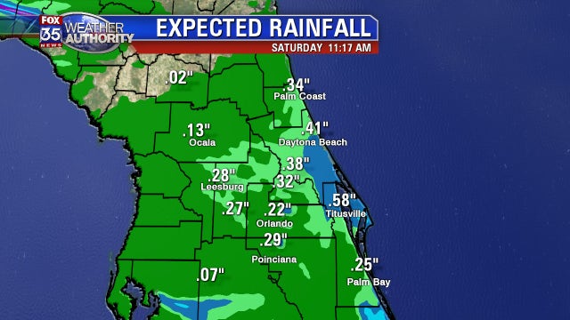 Rainy Friday Night into Early Saturday