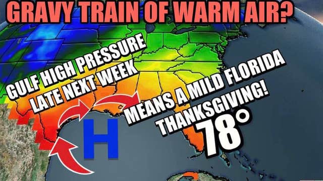 Thanksgiving Day weather looks delicious!