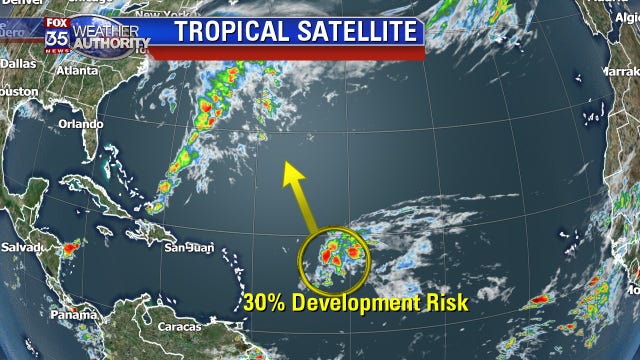 Disturbance in the Atlantic