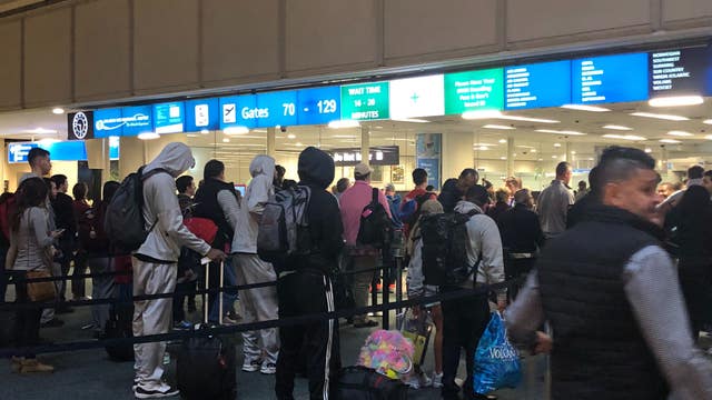 Pack your patience! The Thanksgiving travel rush is underway at Orlando International Airport
