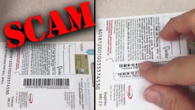 'Don't be a victim': Sheriff's Office warns citizens about holiday gift card scam