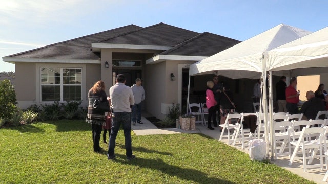 Lake County Gold Star Family moves in to new home
