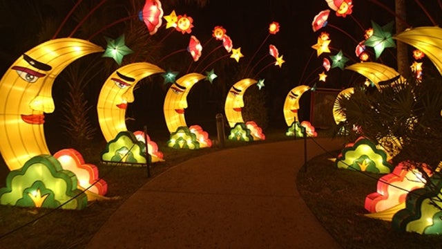 Central Florida Zoo lights up with 'Asian Lantern Festival: Into the Wild'