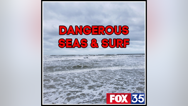 Dangerous seas & surf along Florida's East Coast