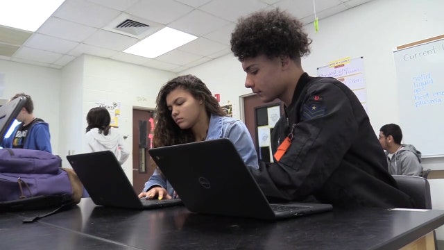 Lake County Schools distributes Chromebooks to high school students