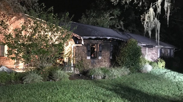 Overnight house fire causes heavy damage, takes the life of family cat