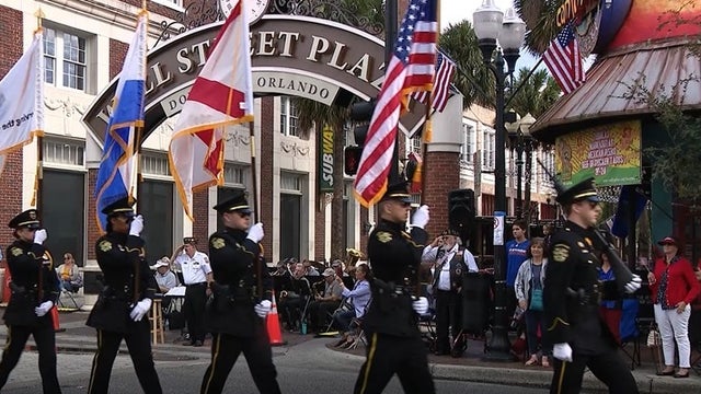 Central Florida honors veterans during 20th annual Veteran's Day parade