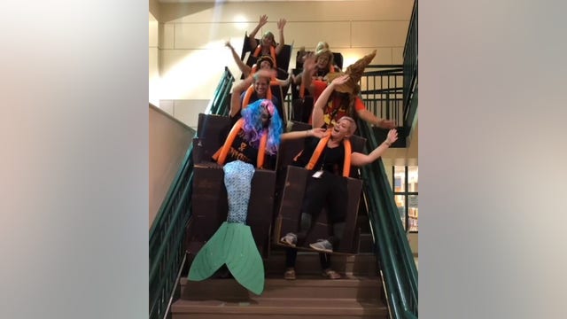 Orange County teachers go all out for ultimate Halloween costume