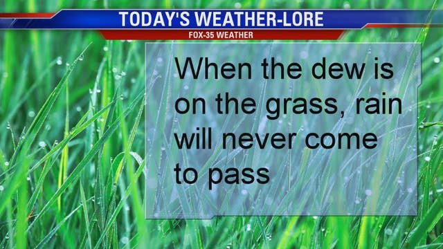 Weather-Lore Dew On The Grass