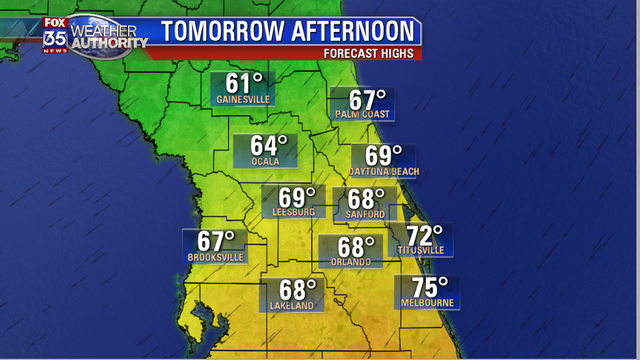 Strong cold front is on the move, targets Florida tonight!