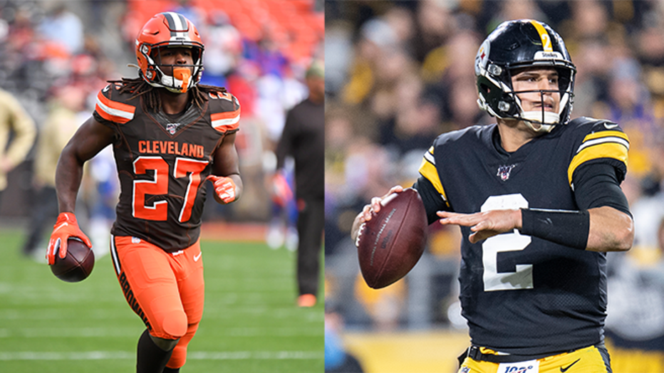 Steelers face off against the Browns n Thursday Night Football on FOX. (Photo Credit: Getty Images)