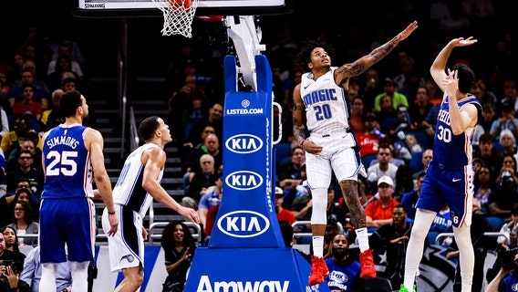 Fournier, Magic hold off Sixers for 98-97 win