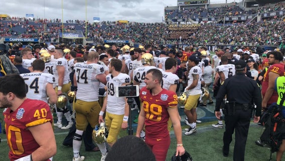 Notre Dame dominates Iowa State in Camping World Bowl with 33-9 win