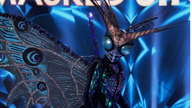 Butterfly unveiled on FOX’s ‘The Masked Singer’ — see the celebrity under the mask