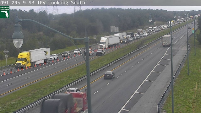 Heavy delays on northbound Florida Turnpike in Lake County after serious car accident