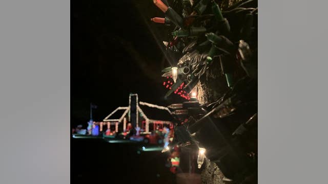 Deltona couple promises to keep holiday display up, despite road project