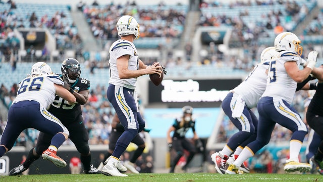 Chargers end skid, hand Jaguars 5th straight lopsided loss