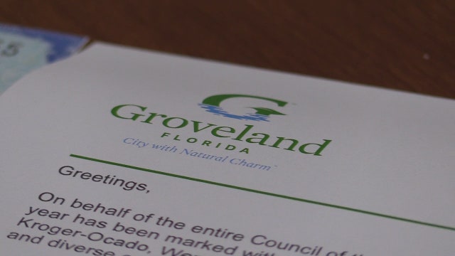 Giving back: Thousands of Groveland residents receive surplus check from the city