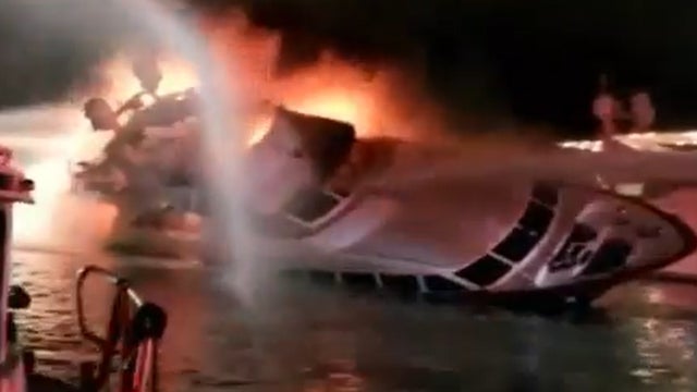 Marc Anthony's $7 million yacht catches fire, capsizes in Miami