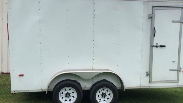 Tavares church hoping thief who stole trailer full of items will return it all