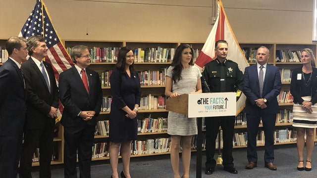 First Lady Casey DeSantis launches campaign to educate children about the risks of drugs, vaping