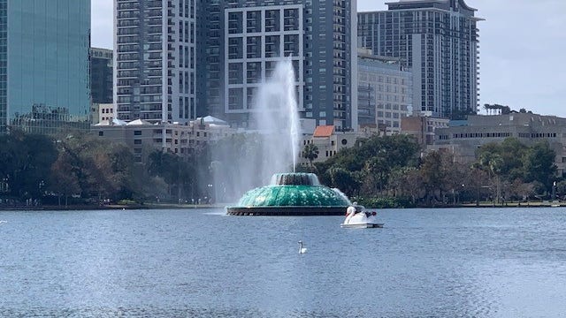 Two "little old ladies" begin fundraising to prevent skyrise at Lake Eola Park