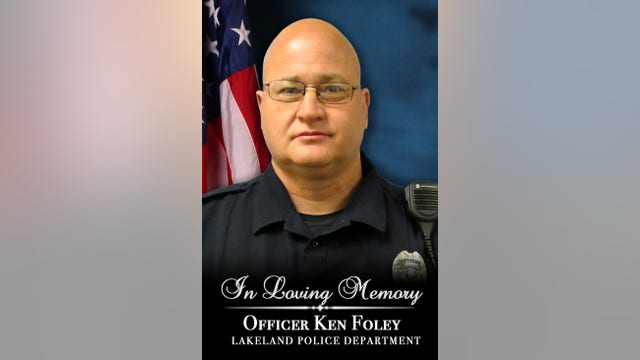 Lakeland police officer being laid to rest