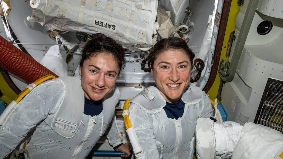 JessicaMeirChristinaKochPutOnSuitsAllFemaleSpaceWalk__NASA__JSC.jpg