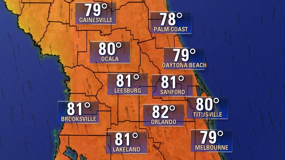 80s in December Central Florida experiences abovenormal temperatures