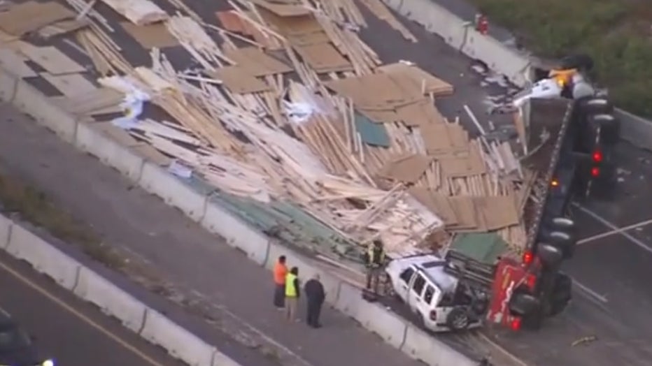 I-4 Reopens After Semi Overturns, Shuts Down All Westbound Lanes In ...