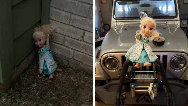 'Haunted' Elsa doll keeps coming back after being thrown away, family claims