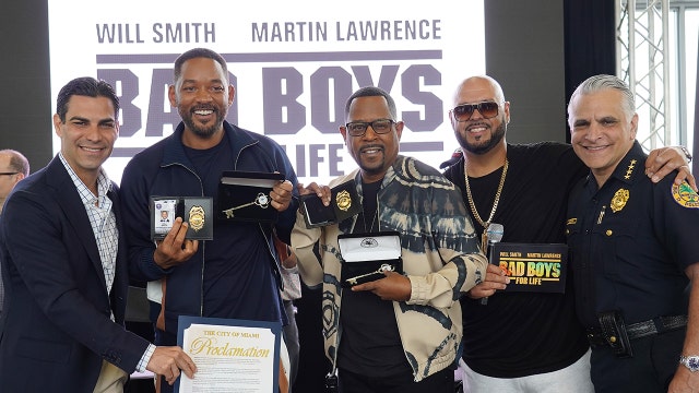 'Bad Boys' Will Smith, Martin Lawrence named honorary officers by Miami Police Department
