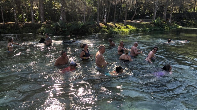 Hundreds of Floridians splash into 2020 during 2nd annual Black Bear Polar Plunge at Kelly Park
