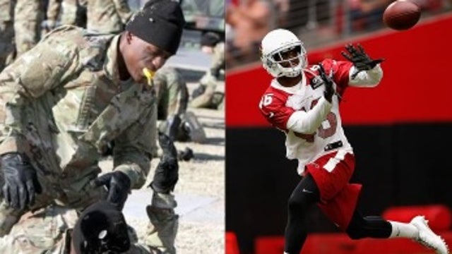 Former Arizona Cardinals' Jimmy Legree enlists in Army, fulfilling childhood goal