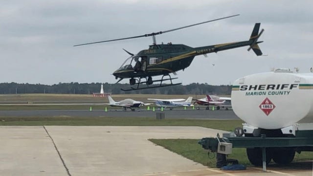 Aerial surveillance played crucial role in tracking man accused of shooting at Eustis police officer