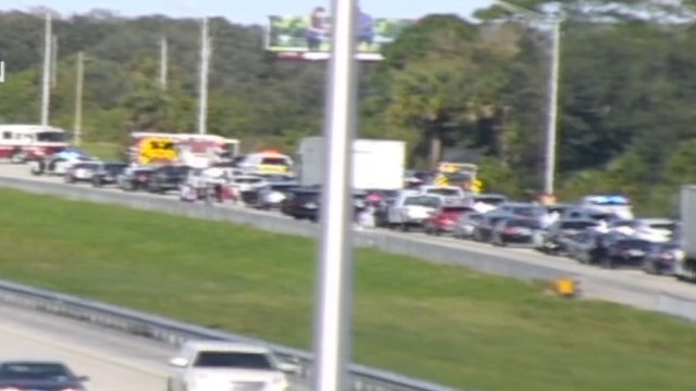 Portion of Northbound I-95 closed near Melbourne due to crash
