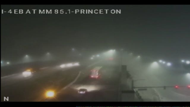 Thick fog affecting morning commute for Central Florida drivers