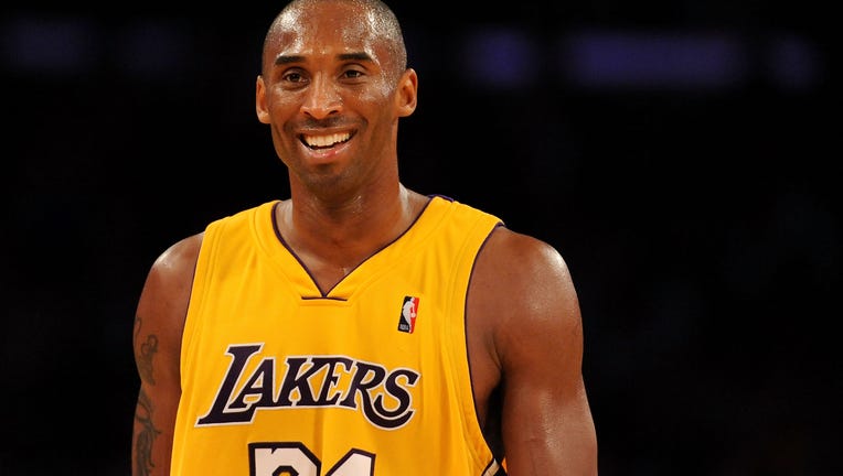 Kobe Bryant of the Los Angeles Lakers