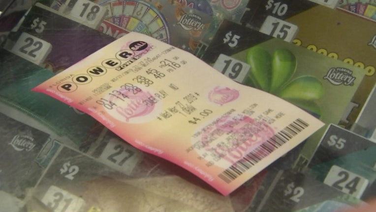 florida lottery powerball ticket