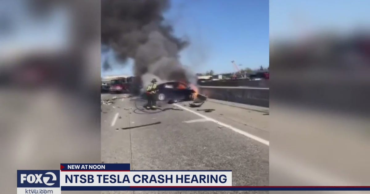 NTSB: Driver in fatal Tesla crash was playing video game | FOX 35 Orlando