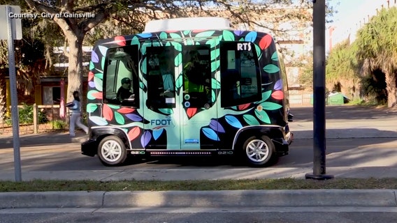Gainesville shuts down driverless buses