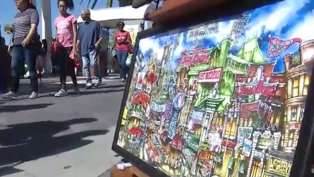 UpTown Art Expo happening all weekend at Cranes Roost Park