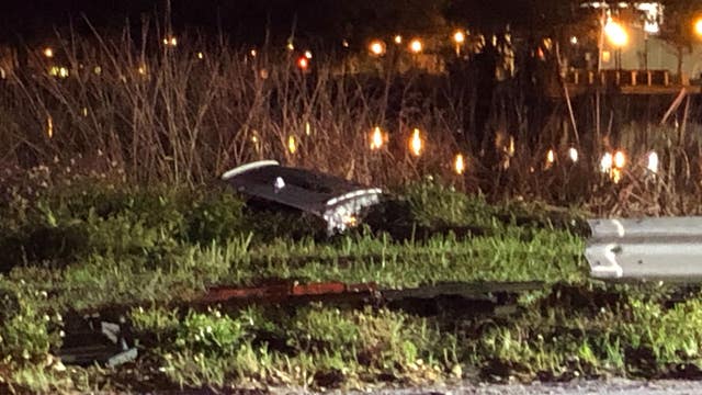 Police attempt to find missing driver after vehicle is abandoned along Lake Ivanhoe