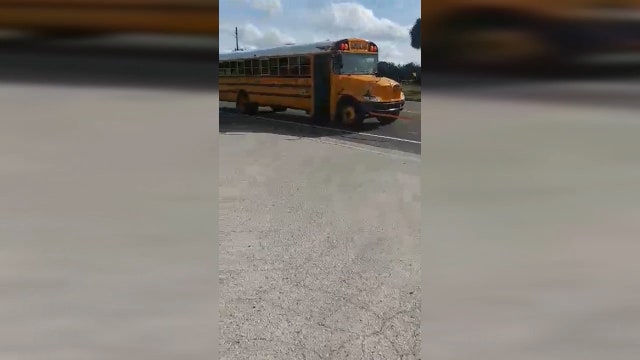 Sheriff cracks down after mother posts video of cars driving past stopped school bus