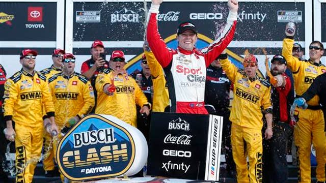 Erik Jones wins crash-fest at Daytona to open NASCAR season