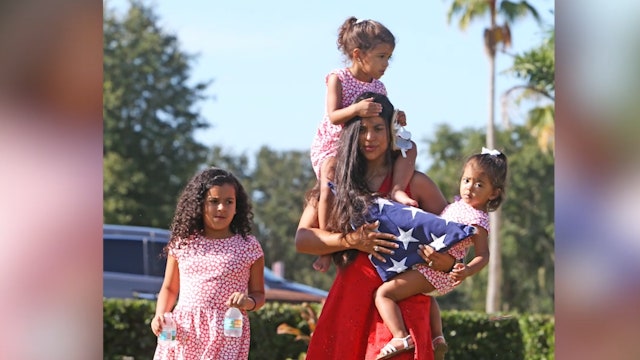 Widow of slain officer seeking joyful life while honoring husband's memory