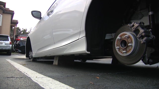 Oviedo woman shocked to discover tires stolen off car